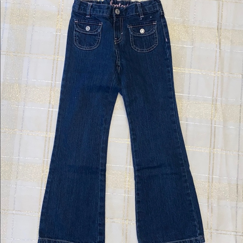 Gymboree girls size 7 bootcut jeans. EUC